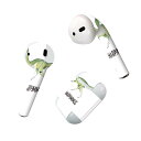 Air Pods 専用 デザインスキンシール airpods エアポッド apple アップル AirPods 第一世代(2016)airpods2 第二世代(2019)対応 イヤホン カバー デコレーション アクセサリー デコシール 019814 恐竜 恐竜 Harpymimus ハルピミムス(2)