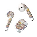 Air Pods 専用 デザインスキンシール airpods エアポッド apple アップル AirPods 第一世代(2016)airpods2 第二世代(2019)対応 イヤホン カバー デコレーション アクセサリー デコシール 019865 日本食 日本食 どんぶり ごはん(2)
