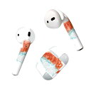 Air Pods 専用 デザインスキンシール airpods エアポッド apple アップル AirPods 第一世代(2016)airpods2 第二世代(...
