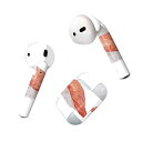 Air Pods 専用 デザインスキンシール airpods エアポッド apple アップル AirPods 第一世代(2016)airpods2 第二世代(...