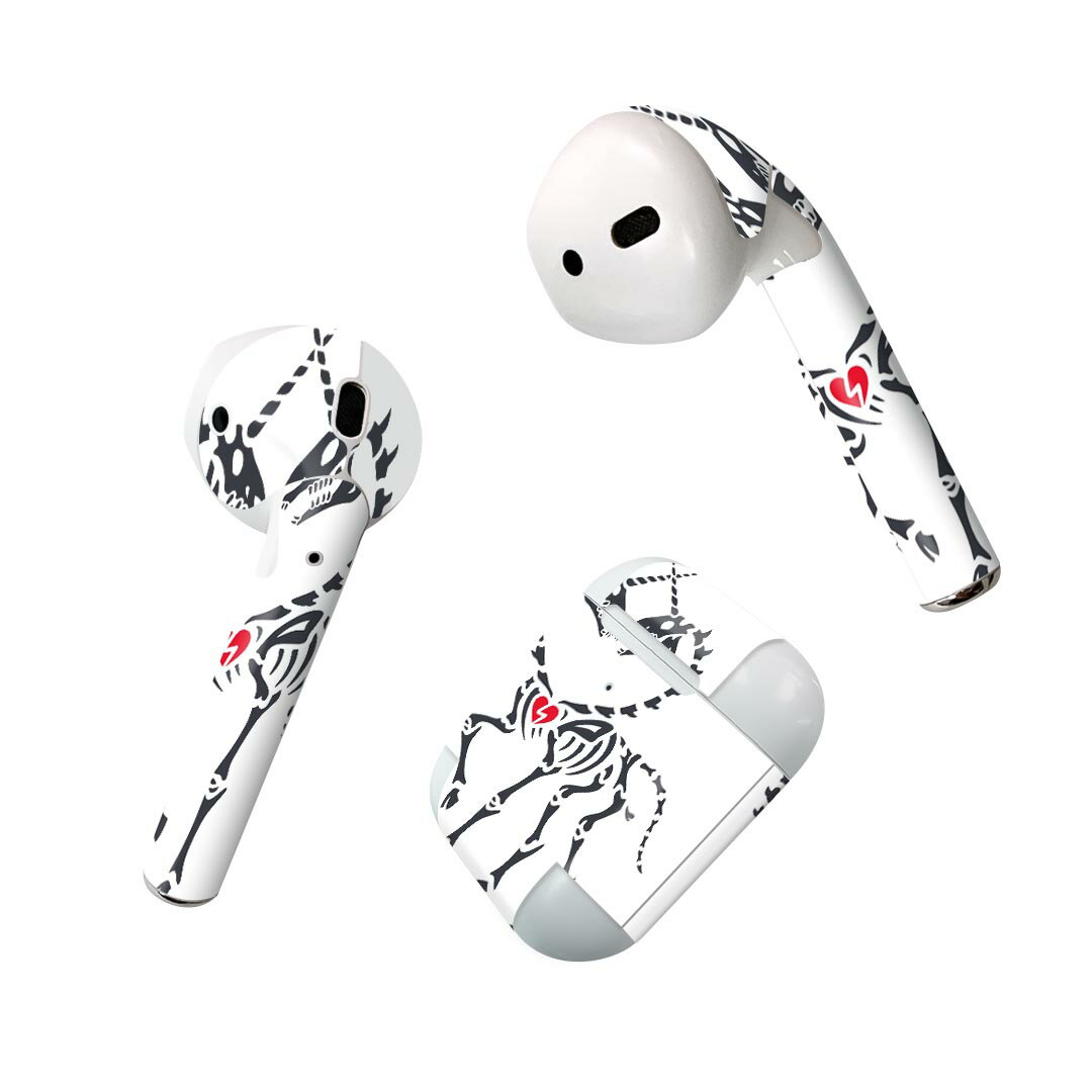 Air Pods 専用 デザインスキンシール airpods エアポッド apple アップル AirPods 第一世代（2016）air..