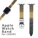 アップルウォッチ 用 バンド Apple Watch 用 取替 レザー ベルト 女性 38mm 40mm 41mm レディース AppleWatch用 全シリーズ対応 初代・Series2・Series3・Series4・Series5・Series6・Series7・SE 対応 002569 模様　シンプル　茶色