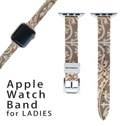 アップルウォッチ 用 バンド Apple Watch 用 取替 レザー ベルト 女性 38mm 40mm 41mm レディース AppleWatch用 全シリーズ対応 初代・Series2・Series3・Series4・Series5・Series6・Series7・SE 対応 004358 模様　エレガント