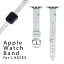 アップルウォッチ 用 バンド Apple Watch 用 取替 レザー ベルト 女性 38mm 40mm 41mm レディース AppleWatch用 全シリーズ対応 初代・Series2・Series3・Series4・Series5・Series6・Series7・SE 対応 005553 ハート　模様