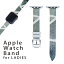 アップルウォッチ 用 バンド Apple Watch 用 取替 レザー ベルト 女性 38mm 40mm 41mm レディース AppleWatch用 全シリーズ対応 初代・Series2・Series3・Series4・Series5・Series6・Series7・SE 対応 007391 カラフル　レインボー　模様