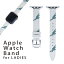 アップルウォッチ 用 バンド Apple Watch 用 取替 レザー ベルト 女性 38mm 40mm 41mm レディース AppleWatch用 全シリーズ対応 初代・Series2・Series3・Series4・Series5・Series6・Series7・SE 対応 017695 恐竜 プレシオサウルス　Plesiosaurus　恐竜