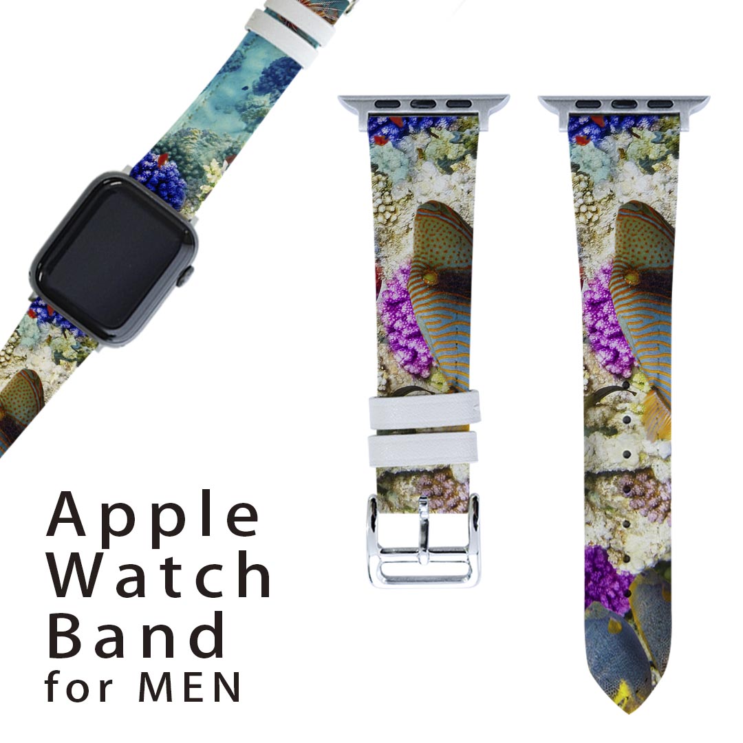 商品特徴・高品質なマイクロファイバーPUレザーを使用したApple Watchオリジナルバンド・42mmタイプ44mm 45mm兼用 初代・Series2・Series3・Series4・Series5・Series6・Series7・SE 対応・オリジナルのデザインで個性あるオシャレなバンドを。・高級感溢れるレザー（PU）製は、汚れにくく高性能プリンターで綺麗にオリジナルのバンド・ベルトを作成頂けます。注意事項画像はサンプルです。ご覧の環境によっては多少色味に違いを感じる場合がございます。 イメージと違った、モニターと色味が異なるという理由での交換や返金はご対応出来かねます。ご注文後に1点1点制作する受注生産品のため、不良品以外のご返品や交換は固くお断り致します。サイズの選択間違いも保証対象外となりますため、ご注文の際は必ずお使いの端末とご注文のサイズをご確認下さい。発送について完全受注生産のハンドメイド商品となりますので、既製品と比べて発送までお時間を頂いています。 基本的に決済確認後、2?3営業日、最大で10営業日での発送となります。繁忙期や休業日明けの場合はさらに時間がかかる場合があります。 その際には別途メールにてご連絡致します。メール便の場合、発送日から到着までに2?4日ほどかかる場合が多く、紛失などの保障もご対応できかねます。あらかじめご了承下さい。▼女性用・男性用　全商品はこちらから▼