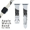 アップルウォッチ 用 バンド Apple Watch 用 取替 レザー ベルト 男性 42mm 44mm 45mm メンズ AppleWatch用 全シリーズ対応 初代・Seri..