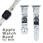 アップルウォッチ 用 バンド Apple Watch 用 取替 レザー ベルト 男性 42mm 44mm 45mm メンズ AppleWatch用 全シリーズ対応 初代・Series2・Series3・Series4・Series5・Series6・Series7・SE 対応 015838 蜘蛛　スパイダー　蜘蛛の巣