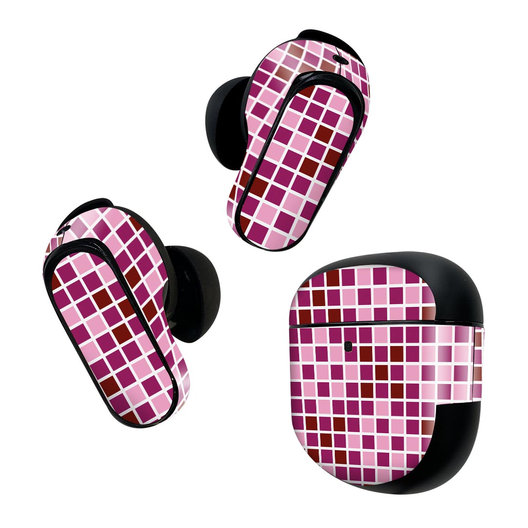 Bose QuietComfort Earbuds II 用 スキンシール ボーズ イヤバッズ2 用　ステッカ...