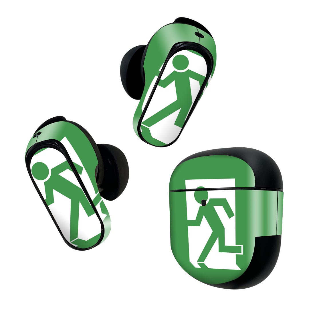 Bose QuietComfort Earbuds II 用 スキンシール ボーズ イヤバッズ2 用　ステッカー　本体3セット ケー..