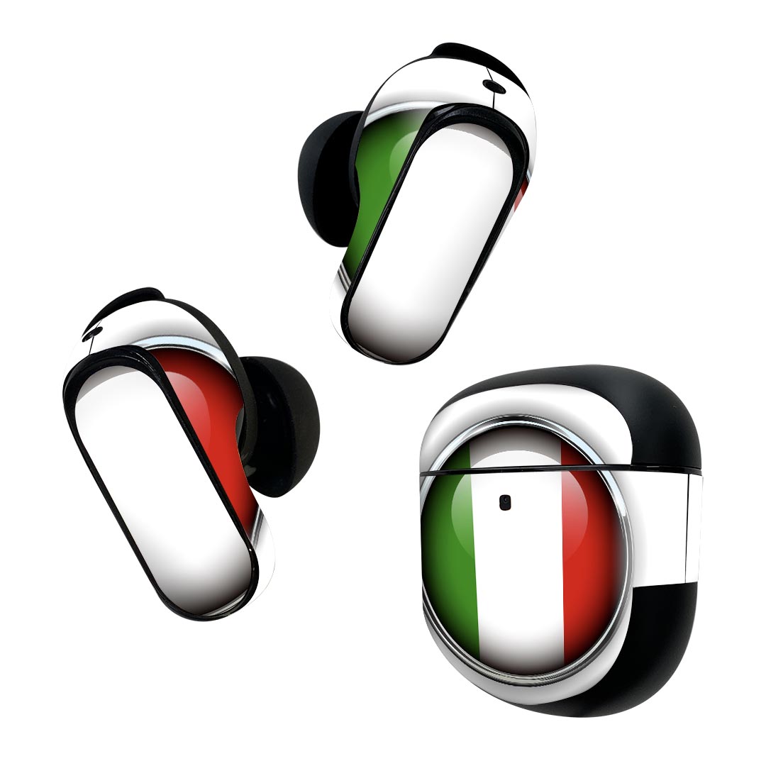 Bose QuietComfort Earbuds II 用 スキンシール ボーズ イヤバッズ2 用　ステッカ...