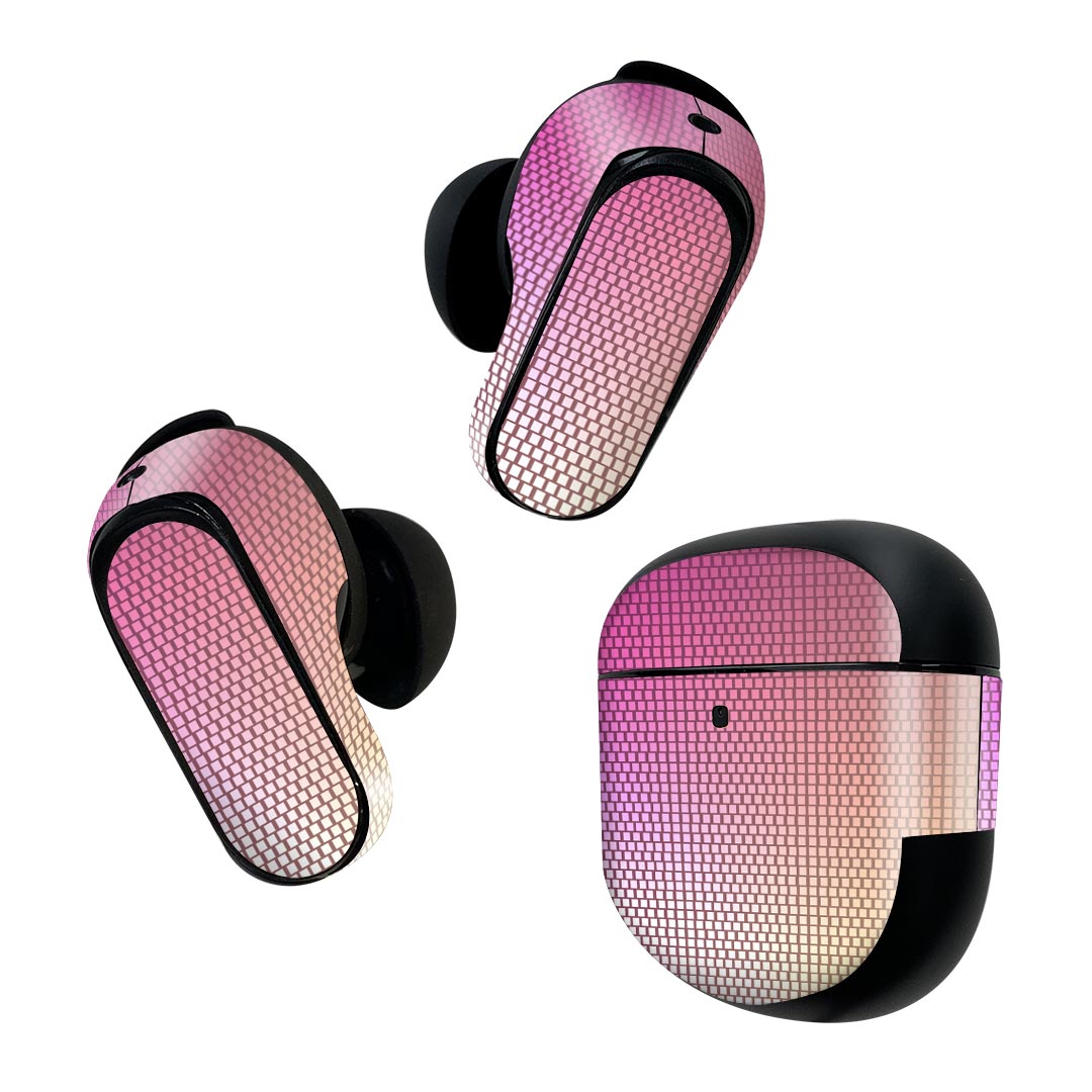 製品名 Bose QuietComfort Earbuds II 専用デザインスキンシール セット内容 Bose QuietComfort Earbuds II 専用シール　イヤホン（左右）3枚、充電ケース用シール 1枚AirPods第3世...