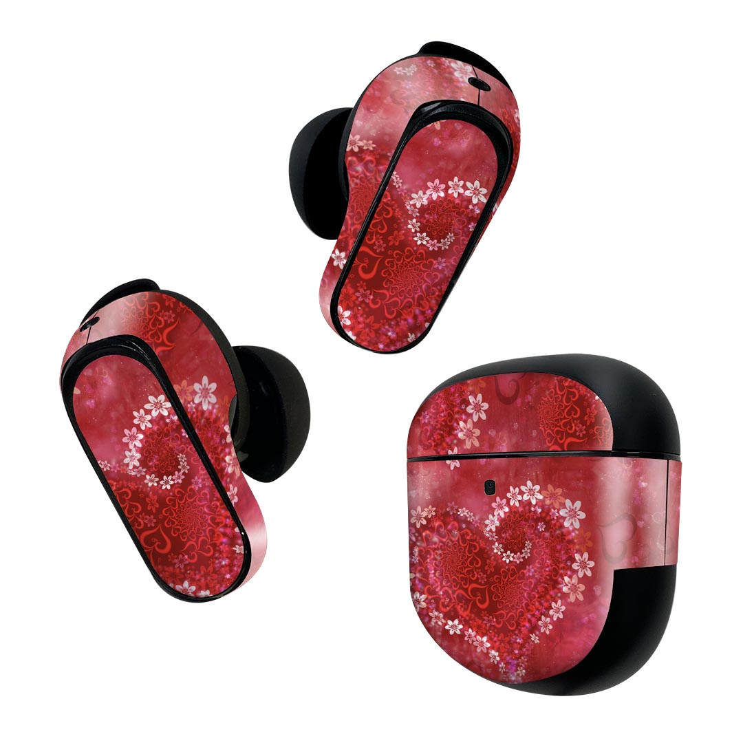Bose QuietComfort Earbuds II 用 スキンシール ボーズ イヤバッズ2 用　ステッカ...