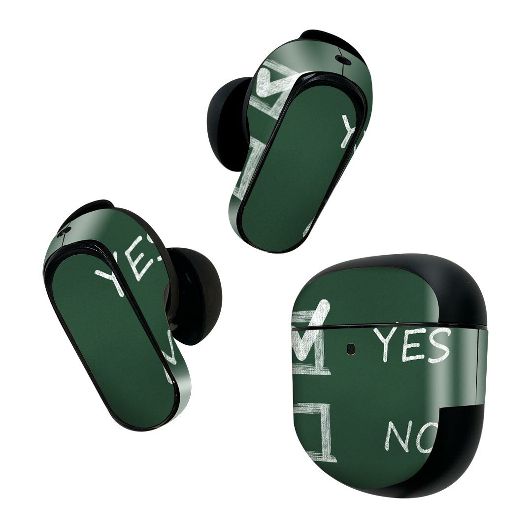 Bose QuietComfort Earbuds II 用 スキンシール ボーズ イヤバッズ2 用　ステッカ...