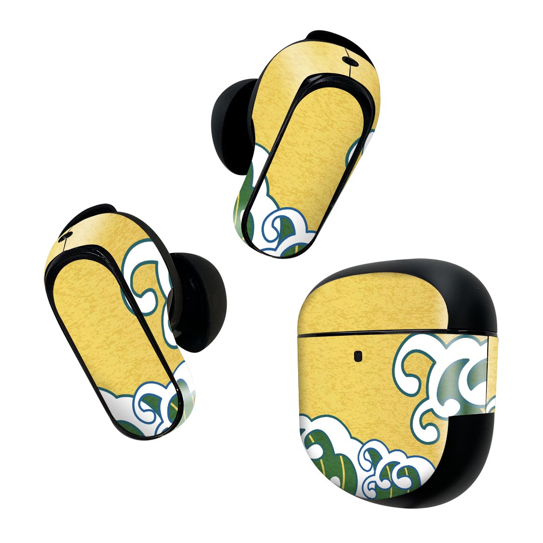 Bose QuietComfort Earbuds II 用 スキンシール ボーズ イヤバッズ2 用　ステッカ...