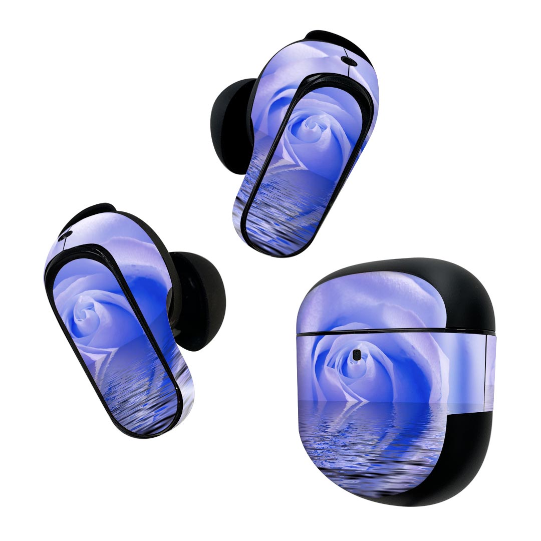 Bose QuietComfort Earbuds II 用 スキンシール ボーズ イヤバッズ2 用　ステッカー　本体3セット ケー..