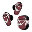 Bose QuietComfort Earbuds II 用 スキンシール ボーズ イヤバッズ2 用 ステッカー 本体3セット ケース1セット 保護 フィルム デコ 自転車 道路 001123
