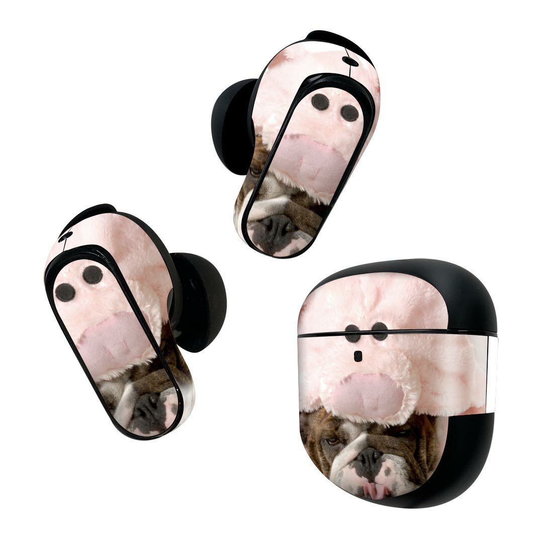 製品名 Bose QuietComfort Earbuds II 専用デザインスキンシール セット内容 Bose QuietComfort Earbuds II 専用シール　イヤホン（左右）3枚、充電ケース用シール 1枚AirPods第3世代専用です。第1?2世代、Proシリーズには対応していません。 商品特徴 再剥離性シートを素材に採用し、細かな位置調整がしやすく貼り直しが容易です。また、エアフリーでもありますので気泡が簡単に逃げるので、キレイに貼ることができます。専用の業務プリンターを使い、商品画像と遜色のない美しい印刷仕上がり。 注意事項 画像はサンプルですので、ご覧の環境によっては多少色味に違いを感じる場合がございます。 イメージと違った、モニターと色味が異なるという理由での交換や返金はご対応出来かねます。スキンシールのみの販売で、機器本体や充電ケース本体は付属しません。シワができた場合、ドライヤーなどで軽く温め、外側に向けてシワを伸ばすように貼ってください。初回貼付時の位置調整や貼り直しは可能ですが、しっかりと押し付けて接着させた後の再剥離、再利用は保証しておりません。また接着部に油分や汚れが付着しますと角の部分は剥がれやすくなりますので、貼付時はあまり触れないようにご注意ください。無地のセミグロスシートにデザインをプリントした商品で、デコなどの加工はございません。 凹凸や光沢があるように見えたり布地や金属を素材にしたように見える商品もありますが、デザインの図版によるものです。印刷時に微妙な画像のズレが生じる場合がございます。ご注文後に1点1点制作する受注生産品の為、不良品以外のご返品や交換は固くお断りします。 商品発送 完全受注生産のハンドメイド商品となりますので、既製品と比べて発送までお時間を頂いています。 基本的に決済確認後2~3営業日、最大で10営業日での発送となります。繁忙期や休業日明けの場合はさらに時間がかかる場合があります。 その際には別途メールにてご連絡致します。メール便の場合、発送日から到着までに2?4日ほどかかる場合が多く、紛失などの保障もご対応できかねます。あらかじめご了承下さい。