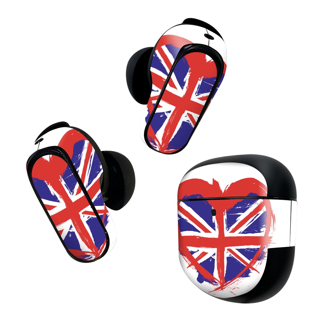 製品名 Bose QuietComfort Earbuds II 専用デザインスキンシール セット内容 Bose QuietComfort Earbuds II 専用シール　イヤホン（左右）3枚、充電ケース用シール 1枚AirPods第3世代専用です。第1?2世代、Proシリーズには対応していません。 商品特徴 再剥離性シートを素材に採用し、細かな位置調整がしやすく貼り直しが容易です。また、エアフリーでもありますので気泡が簡単に逃げるので、キレイに貼ることができます。専用の業務プリンターを使い、商品画像と遜色のない美しい印刷仕上がり。 注意事項 画像はサンプルですので、ご覧の環境によっては多少色味に違いを感じる場合がございます。 イメージと違った、モニターと色味が異なるという理由での交換や返金はご対応出来かねます。スキンシールのみの販売で、機器本体や充電ケース本体は付属しません。シワができた場合、ドライヤーなどで軽く温め、外側に向けてシワを伸ばすように貼ってください。初回貼付時の位置調整や貼り直しは可能ですが、しっかりと押し付けて接着させた後の再剥離、再利用は保証しておりません。また接着部に油分や汚れが付着しますと角の部分は剥がれやすくなりますので、貼付時はあまり触れないようにご注意ください。無地のセミグロスシートにデザインをプリントした商品で、デコなどの加工はございません。 凹凸や光沢があるように見えたり布地や金属を素材にしたように見える商品もありますが、デザインの図版によるものです。印刷時に微妙な画像のズレが生じる場合がございます。ご注文後に1点1点制作する受注生産品の為、不良品以外のご返品や交換は固くお断りします。 商品発送 完全受注生産のハンドメイド商品となりますので、既製品と比べて発送までお時間を頂いています。 基本的に決済確認後2~3営業日、最大で10営業日での発送となります。繁忙期や休業日明けの場合はさらに時間がかかる場合があります。 その際には別途メールにてご連絡致します。メール便の場合、発送日から到着までに2?4日ほどかかる場合が多く、紛失などの保障もご対応できかねます。あらかじめご了承下さい。