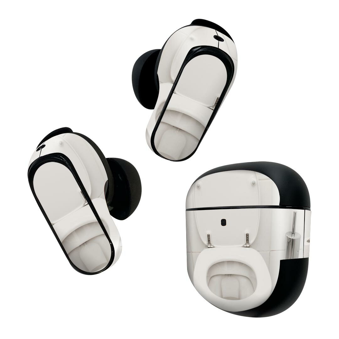 Bose QuietComfort Earbuds II 用 スキンシール ボーズ イヤバッズ2 用　ステッカー　本体3セット ケー..