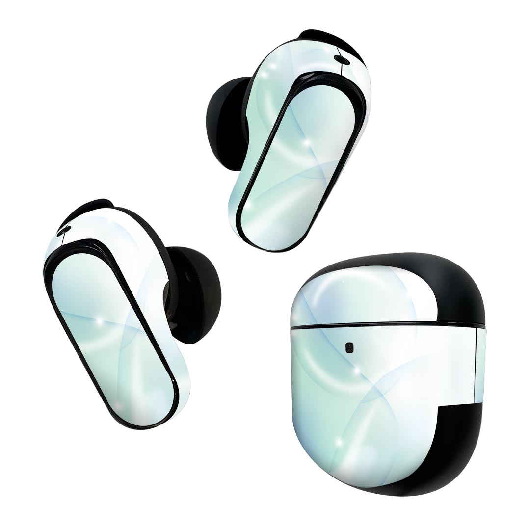 Bose QuietComfort Earbuds II 用 スキンシール ボーズ イヤバッズ2 用　ステッカー　本体3セット ケー..