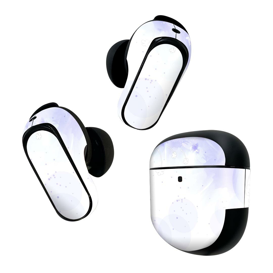 Bose QuietComfort Earbuds II 用 スキンシール ボーズ イヤバッズ2 用　ステッカ...