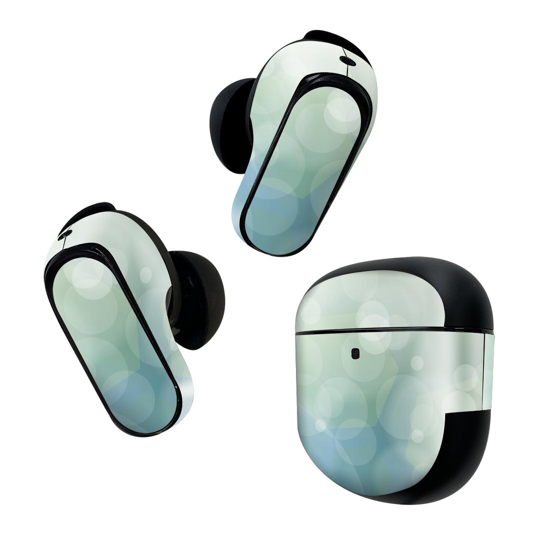 Bose QuietComfort Earbuds II 用 スキンシール ボーズ イヤバッズ2 用　ステッカー　本体3セット ケー..