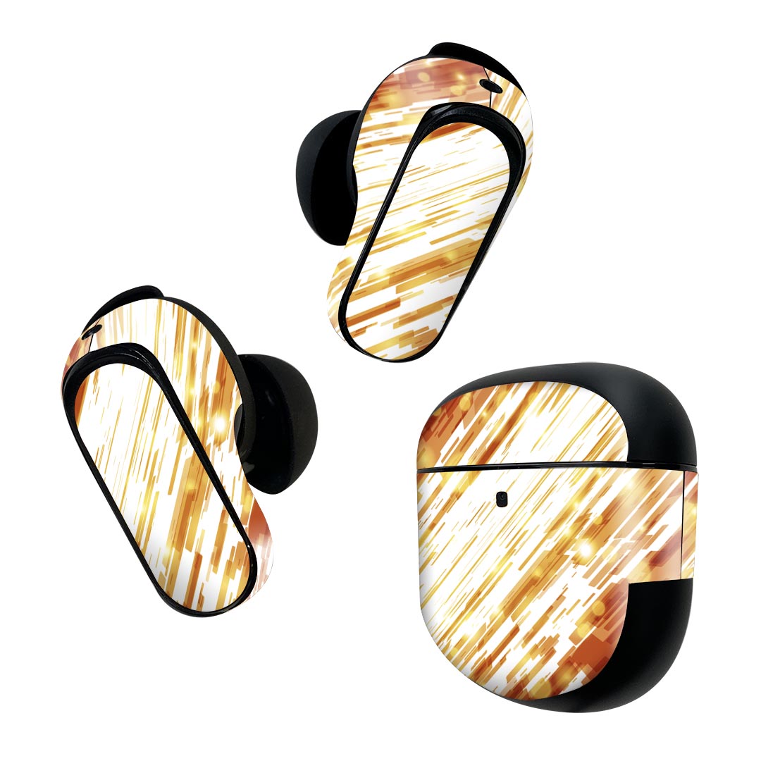 Bose QuietComfort Earbuds II 用 スキンシール ボーズ イヤバッズ2 用　ステッカ...
