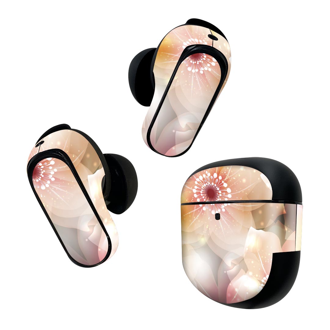 Bose QuietComfort Earbuds II 用 スキンシール ボーズ イヤバッズ2 用　ステッカ...