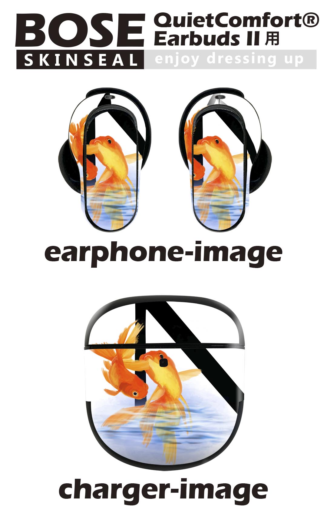 Bose QuietComfort Earbuds II 用 スキンシール ボーズ イヤバッズ2 用　ステッカー　本体3セット ケース1セット 保護 フィルム デコ フォント 文字 n アルファベット 019456
