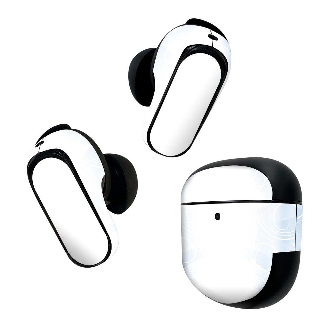 製品名 Bose QuietComfort Earbuds II 専用デザインスキンシール セット内容 Bose QuietComfort Earbuds II 専用シール　イヤホン（左右）3枚、充電ケース用シール 1枚AirPods第3世代専用です。第1?2世代、Proシリーズには対応していません。 商品特徴 再剥離性シートを素材に採用し、細かな位置調整がしやすく貼り直しが容易です。また、エアフリーでもありますので気泡が簡単に逃げるので、キレイに貼ることができます。専用の業務プリンターを使い、商品画像と遜色のない美しい印刷仕上がり。 注意事項 画像はサンプルですので、ご覧の環境によっては多少色味に違いを感じる場合がございます。 イメージと違った、モニターと色味が異なるという理由での交換や返金はご対応出来かねます。スキンシールのみの販売で、機器本体や充電ケース本体は付属しません。シワができた場合、ドライヤーなどで軽く温め、外側に向けてシワを伸ばすように貼ってください。初回貼付時の位置調整や貼り直しは可能ですが、しっかりと押し付けて接着させた後の再剥離、再利用は保証しておりません。また接着部に油分や汚れが付着しますと角の部分は剥がれやすくなりますので、貼付時はあまり触れないようにご注意ください。無地のセミグロスシートにデザインをプリントした商品で、デコなどの加工はございません。 凹凸や光沢があるように見えたり布地や金属を素材にしたように見える商品もありますが、デザインの図版によるものです。印刷時に微妙な画像のズレが生じる場合がございます。ご注文後に1点1点制作する受注生産品の為、不良品以外のご返品や交換は固くお断りします。 商品発送 完全受注生産のハンドメイド商品となりますので、既製品と比べて発送までお時間を頂いています。 基本的に決済確認後2~3営業日、最大で10営業日での発送となります。繁忙期や休業日明けの場合はさらに時間がかかる場合があります。 その際には別途メールにてご連絡致します。メール便の場合、発送日から到着までに2?4日ほどかかる場合が多く、紛失などの保障もご対応できかねます。あらかじめご了承下さい。