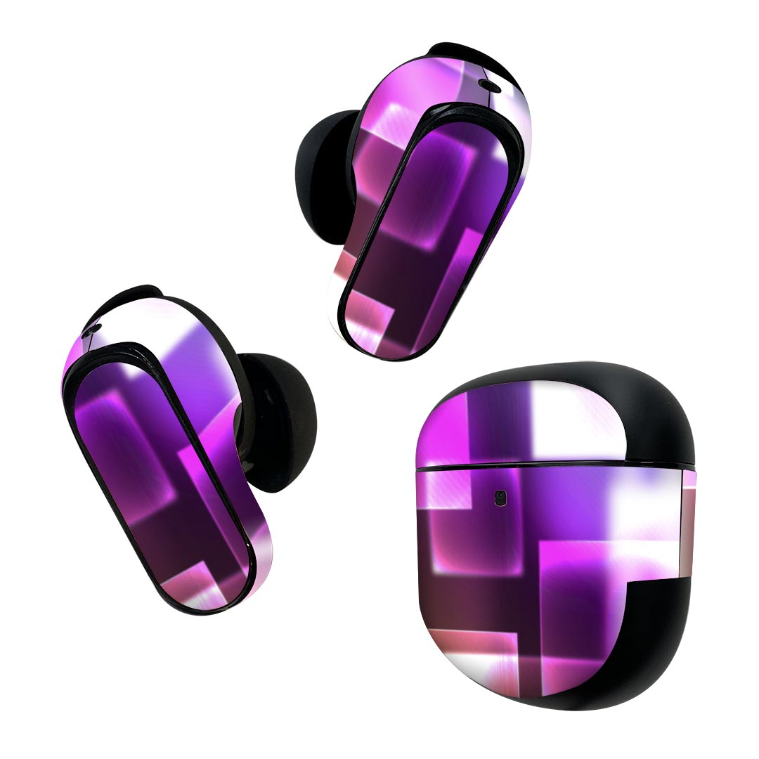 Bose QuietComfort Earbuds II 用 スキンシール ボーズ イヤバッズ2 用　ステッカ...