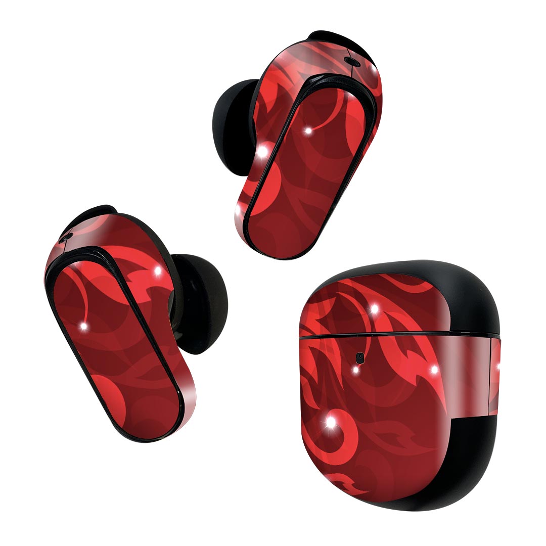 Bose QuietComfort Earbuds II 用 スキンシール ボーズ イヤバッズ2 用　ステッカ...