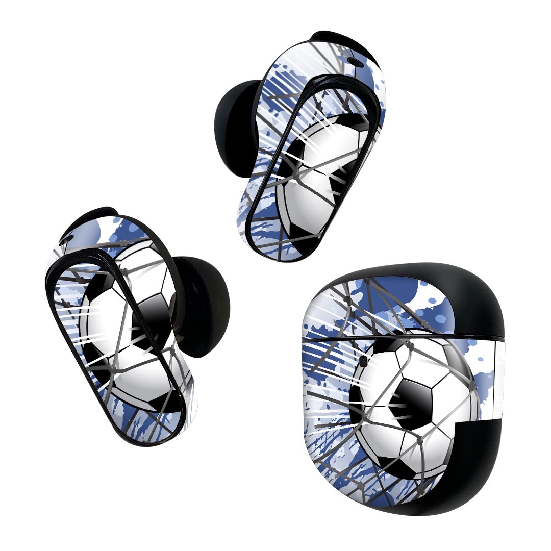 製品名 Bose QuietComfort Earbuds II 専用デザインスキンシール セット内容 Bose QuietComfort Earbuds II 専用シール　イヤホン（左右）3枚、充電ケース用シール 1枚AirPods第3世代専用です。第1?2世代、Proシリーズには対応していません。 商品特徴 再剥離性シートを素材に採用し、細かな位置調整がしやすく貼り直しが容易です。また、エアフリーでもありますので気泡が簡単に逃げるので、キレイに貼ることができます。専用の業務プリンターを使い、商品画像と遜色のない美しい印刷仕上がり。 注意事項 画像はサンプルですので、ご覧の環境によっては多少色味に違いを感じる場合がございます。 イメージと違った、モニターと色味が異なるという理由での交換や返金はご対応出来かねます。スキンシールのみの販売で、機器本体や充電ケース本体は付属しません。シワができた場合、ドライヤーなどで軽く温め、外側に向けてシワを伸ばすように貼ってください。初回貼付時の位置調整や貼り直しは可能ですが、しっかりと押し付けて接着させた後の再剥離、再利用は保証しておりません。また接着部に油分や汚れが付着しますと角の部分は剥がれやすくなりますので、貼付時はあまり触れないようにご注意ください。無地のセミグロスシートにデザインをプリントした商品で、デコなどの加工はございません。 凹凸や光沢があるように見えたり布地や金属を素材にしたように見える商品もありますが、デザインの図版によるものです。印刷時に微妙な画像のズレが生じる場合がございます。ご注文後に1点1点制作する受注生産品の為、不良品以外のご返品や交換は固くお断りします。 商品発送 完全受注生産のハンドメイド商品となりますので、既製品と比べて発送までお時間を頂いています。 基本的に決済確認後2~3営業日、最大で10営業日での発送となります。繁忙期や休業日明けの場合はさらに時間がかかる場合があります。 その際には別途メールにてご連絡致します。メール便の場合、発送日から到着までに2?4日ほどかかる場合が多く、紛失などの保障もご対応できかねます。あらかじめご了承下さい。