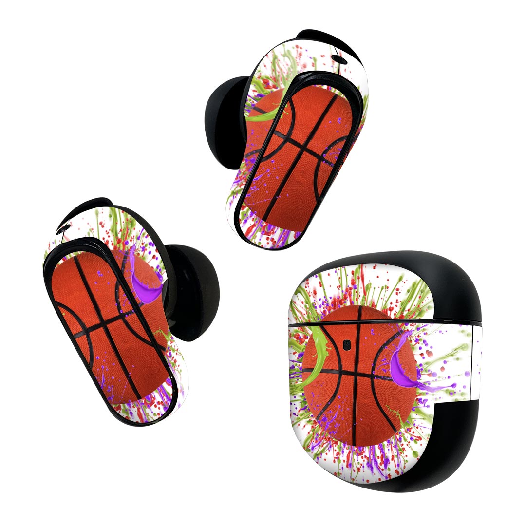 製品名 Bose QuietComfort Earbuds II 専用デザインスキンシール セット内容 Bose QuietComfort Earbuds II 専用シール　イヤホン（左右）3枚、充電ケース用シール 1枚AirPods第3世代専用です。第1?2世代、Proシリーズには対応していません。 商品特徴 再剥離性シートを素材に採用し、細かな位置調整がしやすく貼り直しが容易です。また、エアフリーでもありますので気泡が簡単に逃げるので、キレイに貼ることができます。専用の業務プリンターを使い、商品画像と遜色のない美しい印刷仕上がり。 注意事項 画像はサンプルですので、ご覧の環境によっては多少色味に違いを感じる場合がございます。 イメージと違った、モニターと色味が異なるという理由での交換や返金はご対応出来かねます。スキンシールのみの販売で、機器本体や充電ケース本体は付属しません。シワができた場合、ドライヤーなどで軽く温め、外側に向けてシワを伸ばすように貼ってください。初回貼付時の位置調整や貼り直しは可能ですが、しっかりと押し付けて接着させた後の再剥離、再利用は保証しておりません。また接着部に油分や汚れが付着しますと角の部分は剥がれやすくなりますので、貼付時はあまり触れないようにご注意ください。無地のセミグロスシートにデザインをプリントした商品で、デコなどの加工はございません。 凹凸や光沢があるように見えたり布地や金属を素材にしたように見える商品もありますが、デザインの図版によるものです。印刷時に微妙な画像のズレが生じる場合がございます。ご注文後に1点1点制作する受注生産品の為、不良品以外のご返品や交換は固くお断りします。 商品発送 完全受注生産のハンドメイド商品となりますので、既製品と比べて発送までお時間を頂いています。 基本的に決済確認後2~3営業日、最大で10営業日での発送となります。繁忙期や休業日明けの場合はさらに時間がかかる場合があります。 その際には別途メールにてご連絡致します。メール便の場合、発送日から到着までに2?4日ほどかかる場合が多く、紛失などの保障もご対応できかねます。あらかじめご了承下さい。