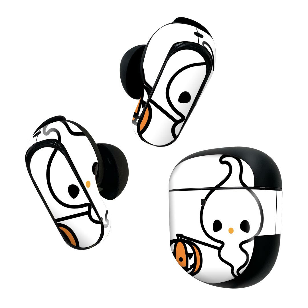 Bose QuietComfort Earbuds II 用 スキンシール ボーズ イヤバッズ2 用　ステッカー　本体3セット ケー..