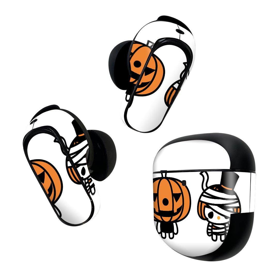 Bose QuietComfort Earbuds II 用 スキンシール ボーズ イヤバッズ2 用　ステッカ...