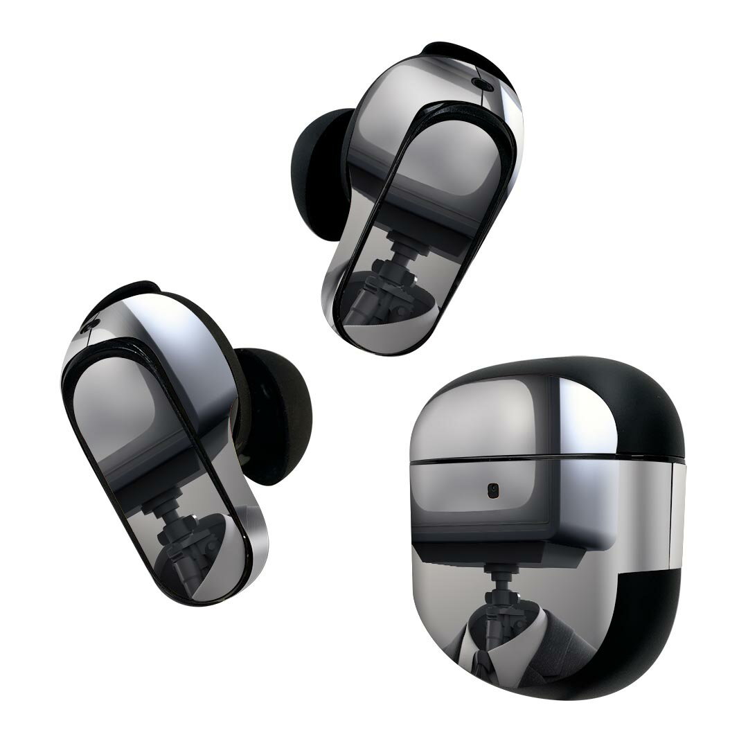 製品名 Bose QuietComfort Earbuds II 専用デザインスキンシール セット内容 Bose QuietComfort Earbuds II 専用シール　イヤホン（左右）3枚、充電ケース用シール 1枚AirPods第3世代専用です。第1?2世代、Proシリーズには対応していません。 商品特徴 再剥離性シートを素材に採用し、細かな位置調整がしやすく貼り直しが容易です。また、エアフリーでもありますので気泡が簡単に逃げるので、キレイに貼ることができます。専用の業務プリンターを使い、商品画像と遜色のない美しい印刷仕上がり。 注意事項 画像はサンプルですので、ご覧の環境によっては多少色味に違いを感じる場合がございます。 イメージと違った、モニターと色味が異なるという理由での交換や返金はご対応出来かねます。スキンシールのみの販売で、機器本体や充電ケース本体は付属しません。シワができた場合、ドライヤーなどで軽く温め、外側に向けてシワを伸ばすように貼ってください。初回貼付時の位置調整や貼り直しは可能ですが、しっかりと押し付けて接着させた後の再剥離、再利用は保証しておりません。また接着部に油分や汚れが付着しますと角の部分は剥がれやすくなりますので、貼付時はあまり触れないようにご注意ください。無地のセミグロスシートにデザインをプリントした商品で、デコなどの加工はございません。 凹凸や光沢があるように見えたり布地や金属を素材にしたように見える商品もありますが、デザインの図版によるものです。印刷時に微妙な画像のズレが生じる場合がございます。ご注文後に1点1点制作する受注生産品の為、不良品以外のご返品や交換は固くお断りします。 商品発送 完全受注生産のハンドメイド商品となりますので、既製品と比べて発送までお時間を頂いています。 基本的に決済確認後2~3営業日、最大で10営業日での発送となります。繁忙期や休業日明けの場合はさらに時間がかかる場合があります。 その際には別途メールにてご連絡致します。メール便の場合、発送日から到着までに2?4日ほどかかる場合が多く、紛失などの保障もご対応できかねます。あらかじめご了承下さい。