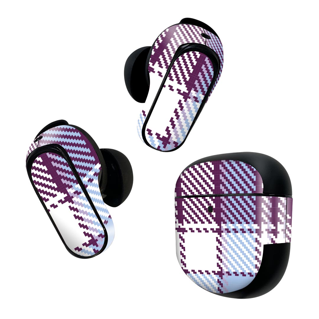 Bose QuietComfort Earbuds II 用 スキンシール ボーズ イヤバッズ2 用　ステッカ...