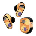 Bose QuietComfort Earbuds II 用 スキンシール ボーズ イヤバッズ2 用 ステッカー 本体3セット ケース1セット 保護 フィルム デコ ハロウィン Halloween 020098