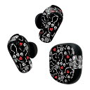 Bose QuietComfort Earbuds II 用 スキンシール ボーズ イヤバッズ2 用 ステッカー 本体3セット ケース1セット 保護 フィルム デコ ハロウィン Halloween 020134