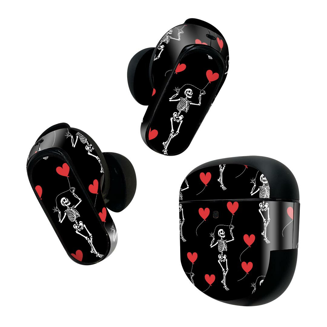 Bose QuietComfort Earbuds II 用 スキンシール ボーズ イヤバッズ2 用　ステッカ...