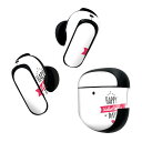 Bose QuietComfort Earbuds II 用 スキンシール ボーズ イヤバッズ2 用 ステッカー 本体3セット ケース1セット 保護 フィルム デコ マスクデザイン バレンタイン ハート 020699