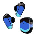 Bose QuietComfort Earbuds II 用 スキンシール ボーズ イヤバッズ2 用 ステッカー 本体3セット ケース1セット 保護 フィルム ...