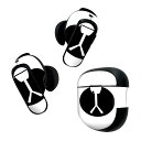 Bose QuietComfort Earbuds II 用 スキンシール ボーズ イヤバッズ2 用 ステッカー 本体3セット ケース1セット 保護 フィルム ...