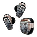 Bose QuietComfort Earbuds II 用 スキンシール ボーズ イヤバッズ2 用 ステッカー 本体3セット ケース1セット 保護 フィルム デコ 写真 自転車 022857