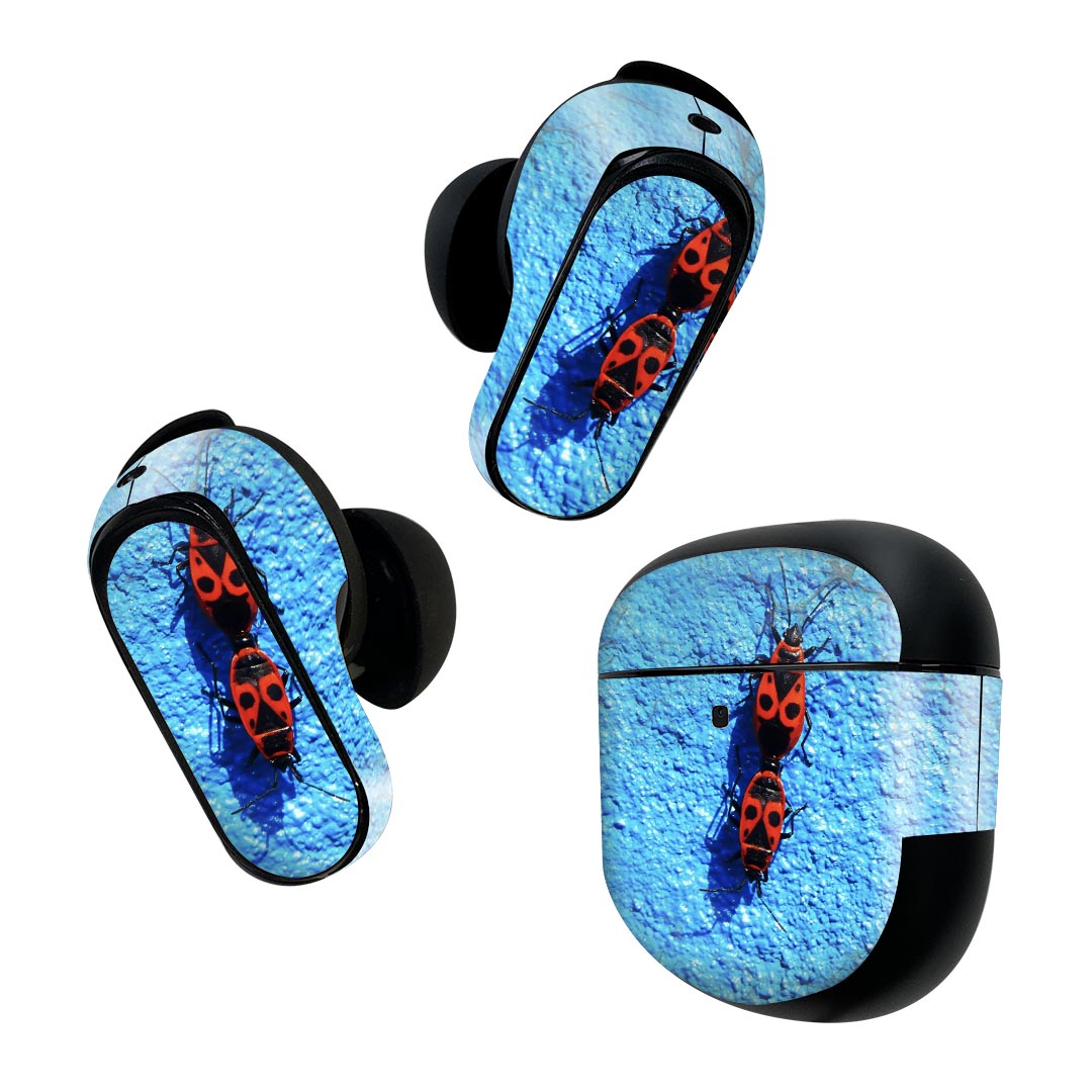 Bose QuietComfort Earbuds II 用 スキンシール ボーズ イヤバッズ2 用　ステッカ...