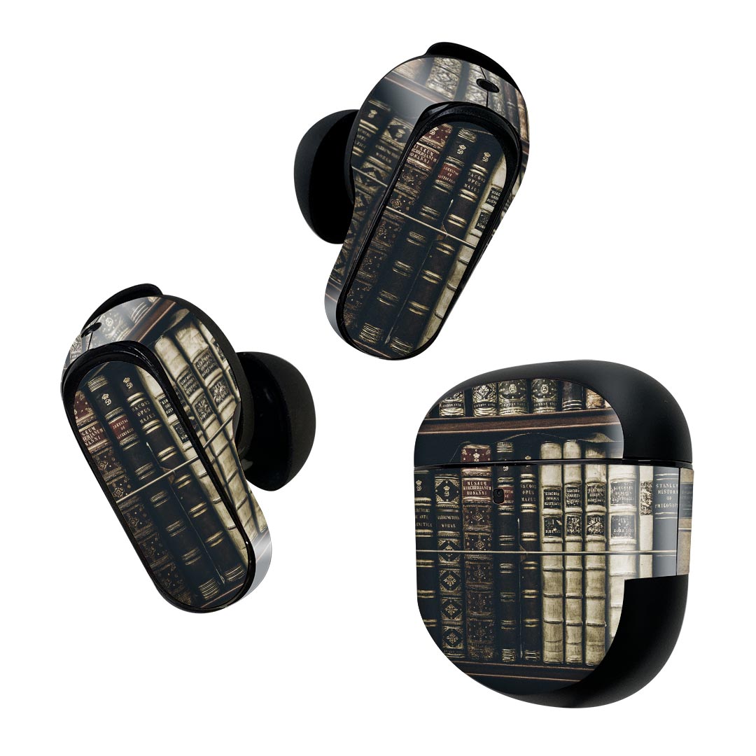 Bose QuietComfort Earbuds II 用 スキンシール ボーズ イヤバッズ2 用　ステッカー　本体3セット ケー..