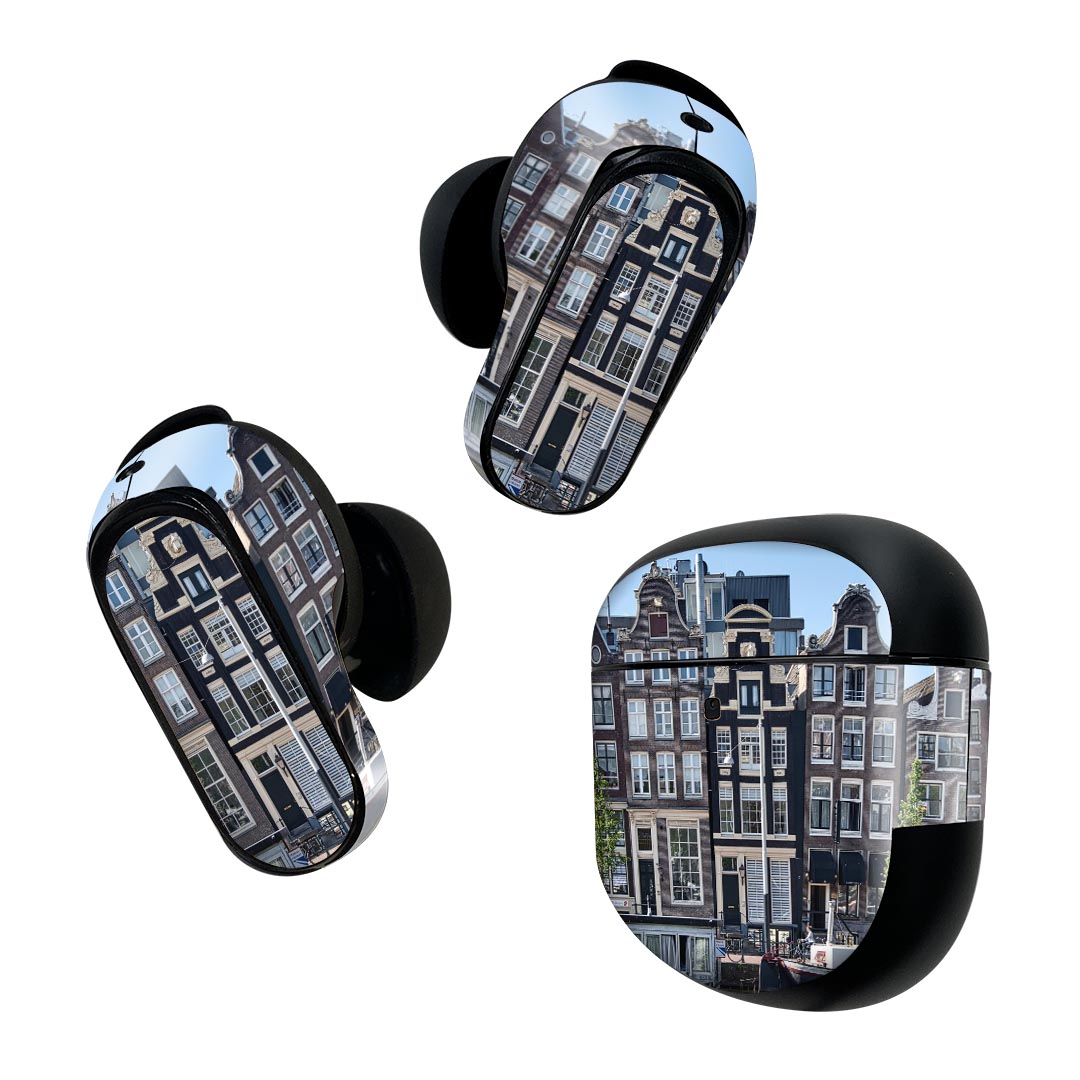 Bose QuietComfort Earbuds II 用 スキンシール ボーズ イヤバッズ2 用　ステッカ...